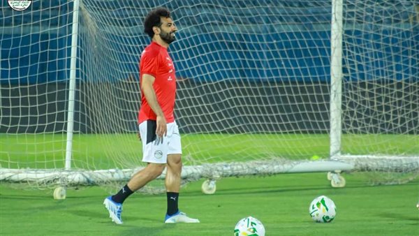 محمد صلاح في مران
