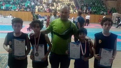 نادي المنيا يحصد ميداليتان برونزيتان في بطولة الجمهورية للكونغ فو