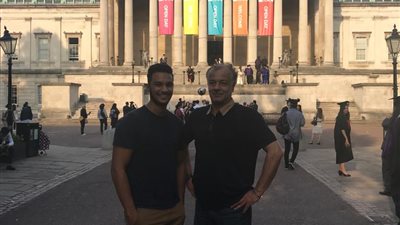 نشر صور المهندس المصري المحبوس في العراق