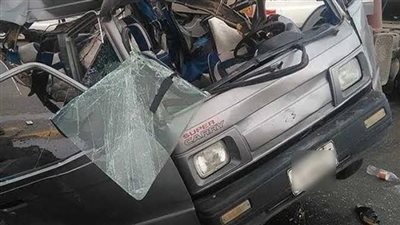 مصرع 3 وإصابة 6 آخرين في حادث تصادم على الطريق الإقليمي بالمنوفية