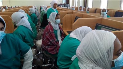 انطلاق ماراثون امتحانات نهاية العام في جامعة أسوان