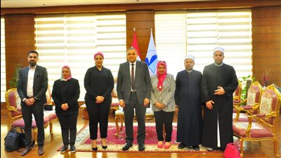 قومي المرأة يدشن حملة الإرشاد الأسري والتنشئة المتوازنة بـ جامعة كفر الشيخ