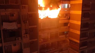 تفحم شخصين في حريق نشب بمنزل بقنا