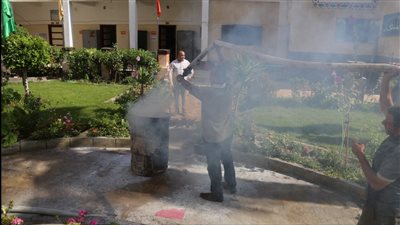 محافظ كفر الشيخ يشهد تنفيذ خطة إخلاء سريع بإدارة شرق التعليمية