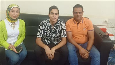 عمر صبيح سادس الإعدادية بالقليوبية: بذاكر 10 ساعات باليوم.. ونفسي أكون ضابط مهندس 