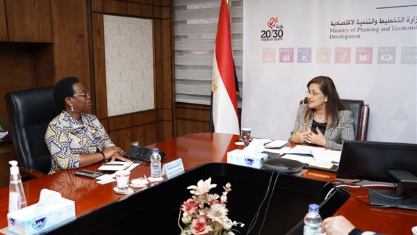 وزيرة التخطيط تلتقي