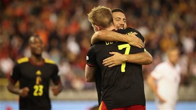 منتخب بلجيكا يكتسح بولندا بنصف دستة أهداف