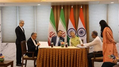 بعد يوم من الاحتجاج على سب الرسول.. إيران توقع اتفاقيات تعاون مع الهند
