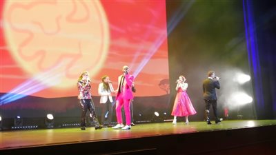 استعراض إطلاق منصة ديزني الشرق الأوسط على برج خليفة بالإمارات |فيديو