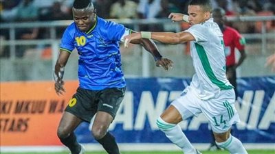 الجزائر تفوز على تنزانيا بثنائية في تصفيات أمم إفريقيا