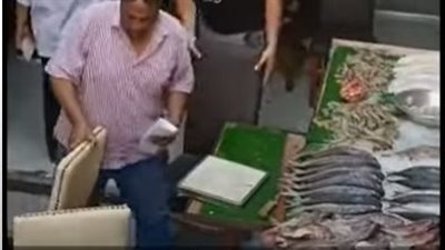 ضبط كميات من الجمبري المجمد مجهول المصدر بالقليوبية