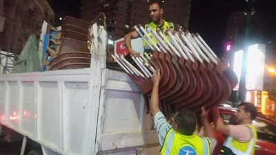 غلق محال تجارية وتحصيل غرامات فورية بحملات مسائية في الإسكندرية