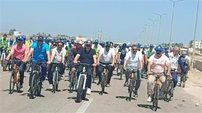 بث مباشر | من حقل ظهر للغاز إلى المنتجع.. وزير الرياضة يقود ماراثون للدراجات في بورسعيد