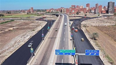 رفع كفاءة رافد الطريق الدولي بكفر الشيخ باستخدام معدات FDR 