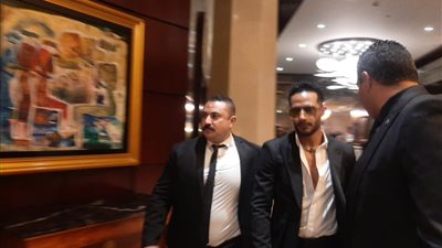 محمد رمضان يشارك في حفل زفاف خالد مجاهد متحدث الصحة السابق