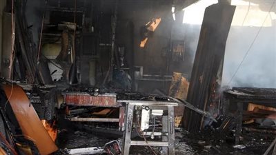 السيطرة على حريق داخل ورشة نجارة بالمرج دون إصابات