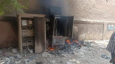 حريق غرفة كهرباء في العمرانية بسبب ارتفاع درجة الحرارة