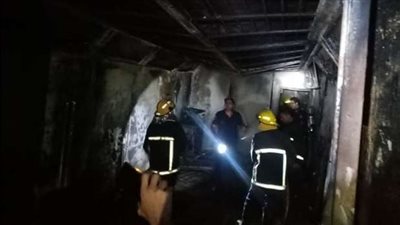 إصابة 4 أشخاص في حريق فرنة فينو بالدرب الأحمر