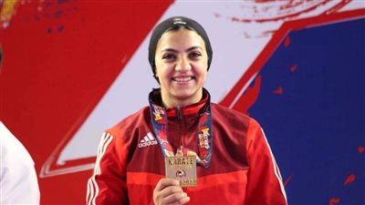 أسماء مجدي تنتزع ذهبية الدوري العالمي للكاراتيه