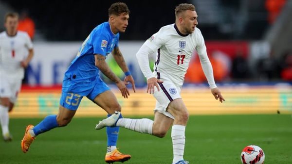 جانب من مباراة إيطاليا