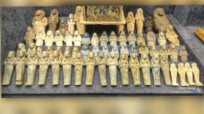 متحف آثار مطروح يعلن عرض مجموعة من التماثيل المختلفة 