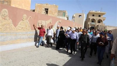 محافظ المنيا: مسار العائلة المقدسة يحظى باهتمام كبير من القيادة السياسية للدولة