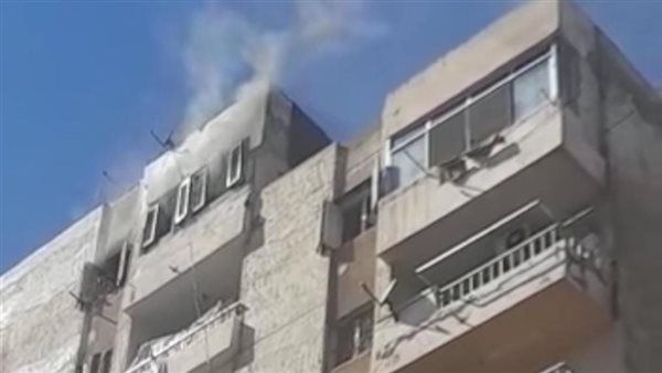 حريق يلتهم شقة سكنية