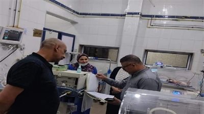 مدير تأمين صحي الغربية يتابع سير العمل داخل مستشفى مبرة طنطا 
