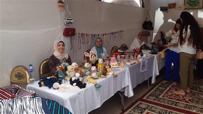 وحدة أيادي مصر بالمنيا تشارك في معرض للحرف اليدوية والتراثية بالشرقية