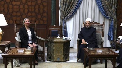 الإمام الأكبر يعلن استعداد الأزهر لـ استضافة قمة قادة الأديان للتوعية بأزمة تغير المناخ