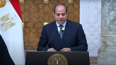 السيسي: أدعو أبناء مصر الأوفياء لاستكمال مسيرة الأجداد وبذل المزيد من السعي للحفاظ على التنمية