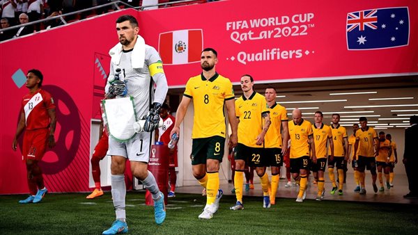 مباراة منتخبي أستراليا