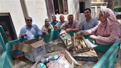 ضبط 1053 كيلو لحوم وأسماك ودواجن غير صالحة للاستهلاك الآدمي بكفر الشيخ