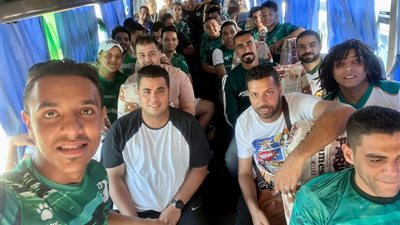 جماهير المصري تحتشد لمؤازرة فريقها أمام الجونة في الدوري | صور