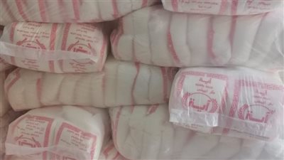 ضبط 40 طن سكر حر ودقيق بدون مستندات في حملة تموينية بالقليوبية 