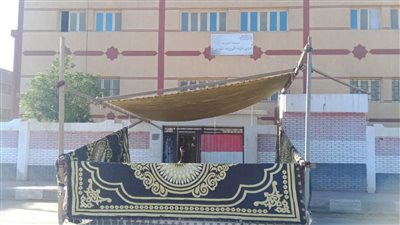 تعليم الغربية: الانتهاء من إقامة مظلات أمام مقار لجان امتحانات الثانوية العامة