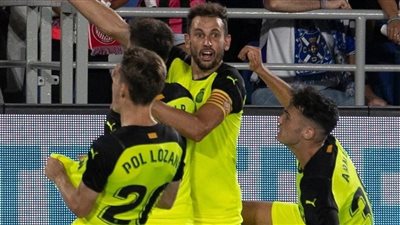 جيرونا ثالث الصاعدين للدوري الإسباني بعد الفوز على تينيريفي بثلاثية