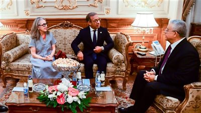 المستشار حنفي جبالي يستقبل رئيس الاتحاد البرلماني الدولي