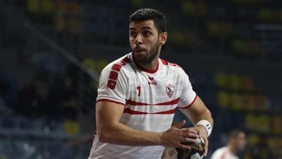 الزمالك يجدد عقد أكرم يسري لاعب فريق كرة اليد لـ 3 مواسم