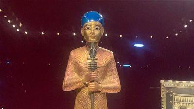 متحف الغردقة يعرض تمثال للإله بتاح من الخشب مغطى بالذهب | صور 