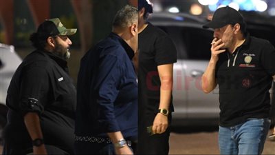 منهم أحمد رزق وشيكو وعمرو عبدالجليل.. حضور كبير من الفنانين في عزاء والد أحمد فتحي 