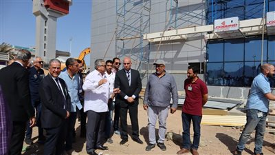 اللجنة العليا للتفتيش الأمني والبيئي تتفقد مطاري طابا وشرم الشيخ | صور 