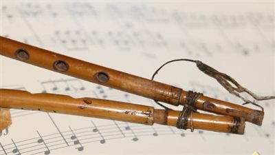 متحف آثار الوادي الجديد يعلن عرض قطعة أثرية فريدة لـ مزمار من البوص