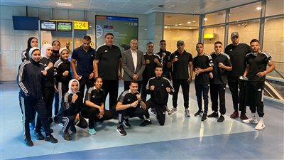 بعثة مصر تغادر للجزائر للمشاركة في دورة ألعاب البحر المتوسط 
