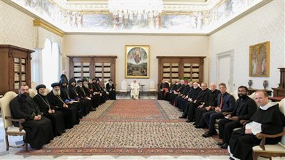 البابا فرنسيس يستقبل أعضاء اللجنة الدولية المختلطة للحوار اللاهوتي بين الكاثوليكية والأرثوذكسية الشرقية 
