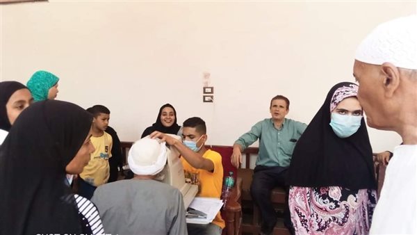 جانب من الكشف الطبي