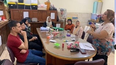 أسقفية الخدمات العامة بالكنيسة الأرثوذكسية تنظم تدريبا مهنيا لتعليم الخياطة لذوي المهم