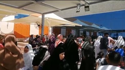 توديع الحجاج بالزغاريد.. ضيوف الرحمن يغادرون مطار القاهرة إلى الأراضي المقدسة