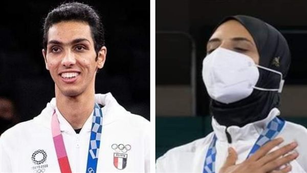 فريال أشرف وسيف عيسى