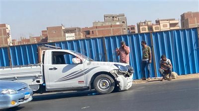 إصابة شخصين في حادث تصادم بقليوب 